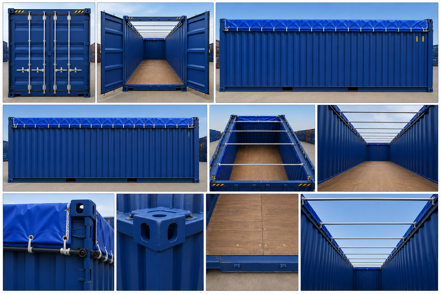 New 40FT Open Top Shipping Container For Sale