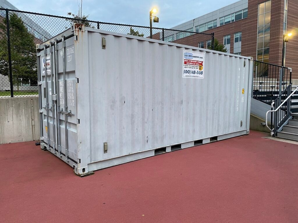 container in use for storage after you buy a shipping container