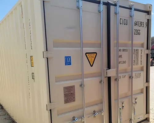 One trip 20ft open side container (additional view)