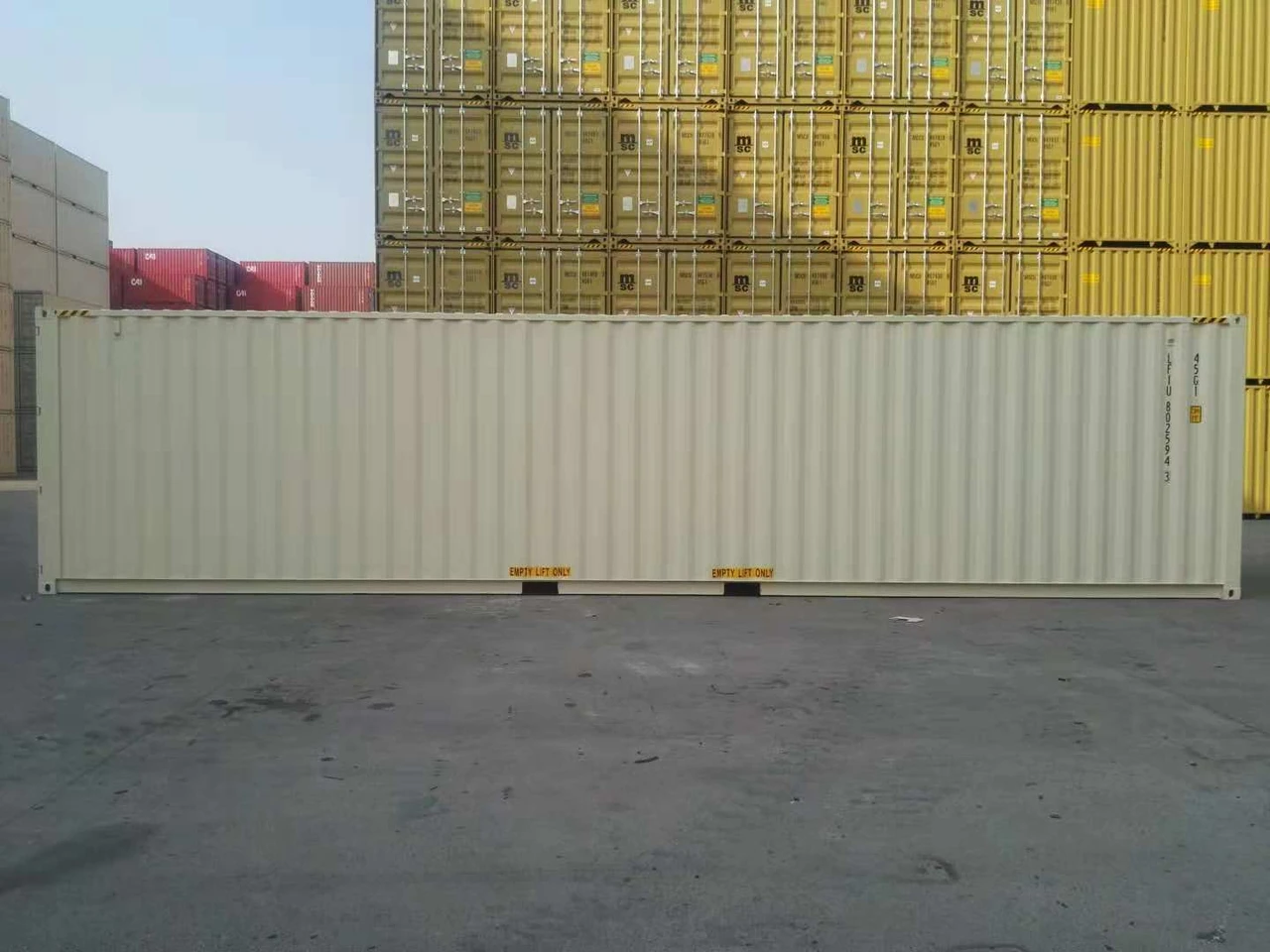40ft one trip shipping container