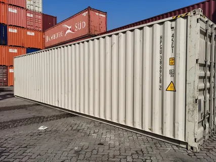 used 40ft high cube container