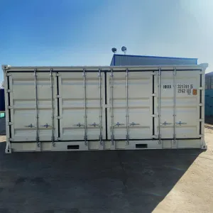 used 20ft open side container