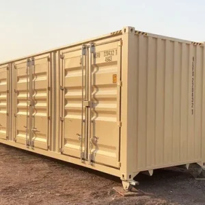 40ft open side container