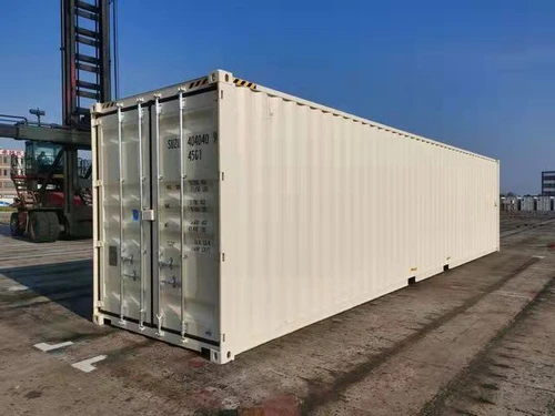 One trip 40ft double door container (additional view)