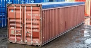 used 40ft open top container