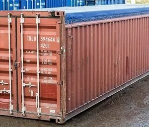 used 40ft open top container