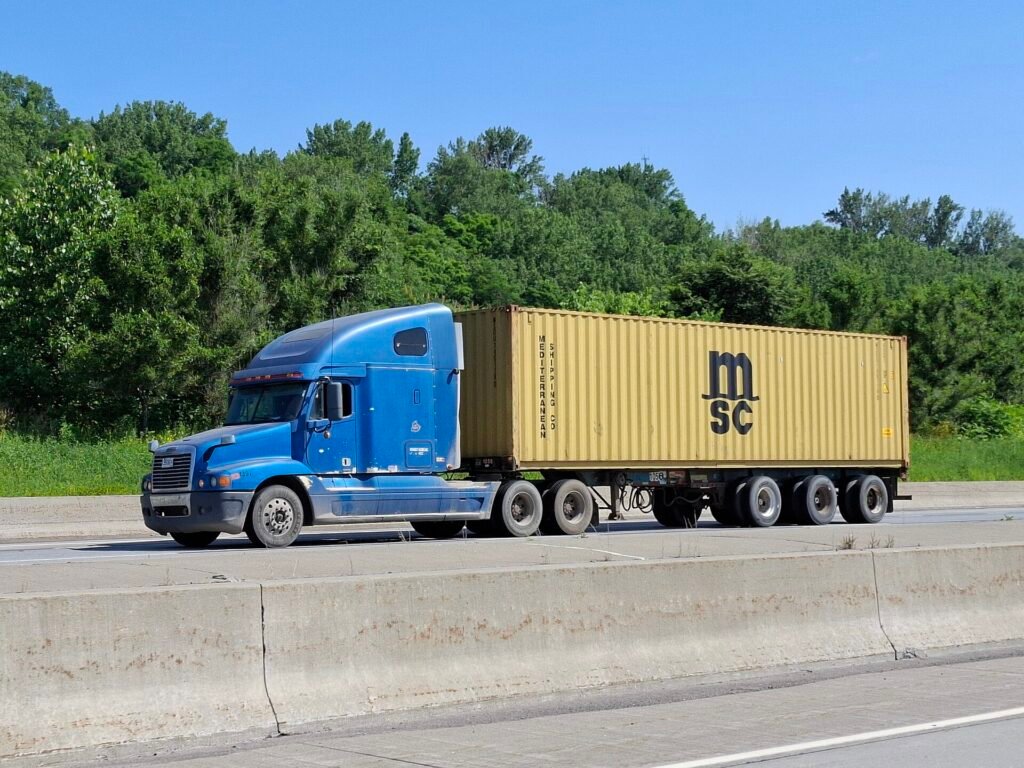 shipping container delivery
