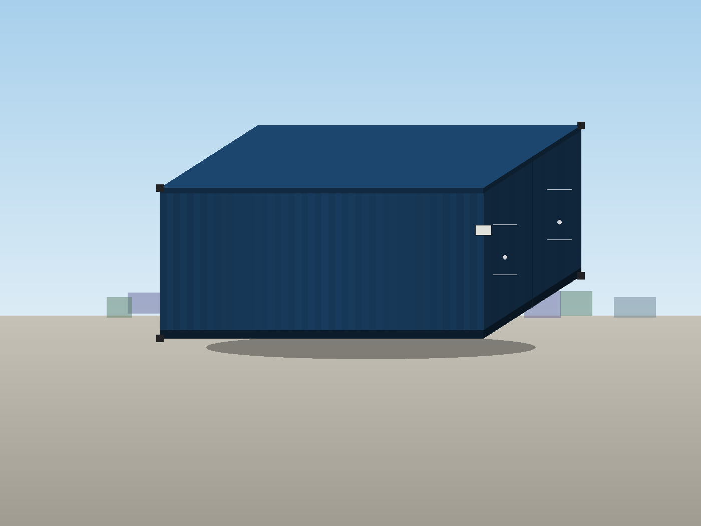 20ft High Cube New Shipping Container (One-Trip)