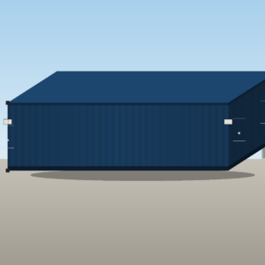 40ft Double Door Shipping Container (New, One-Trip)