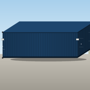 40ft High Cube Double Door Shipping Container (New)