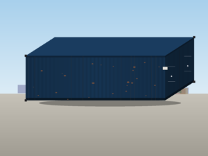 45ft High Cube Used Shipping Container (Cargo Worthy)