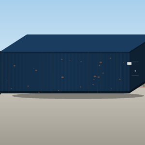 45ft High Cube Used Shipping Container (Cargo Worthy)